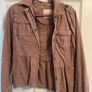 Altar'd State Mauve Utility Jacket